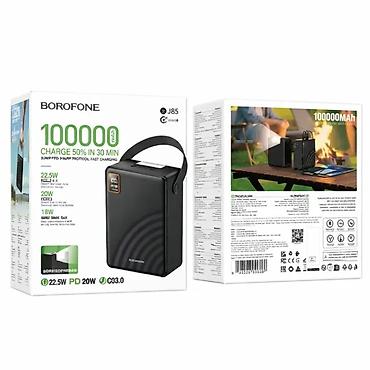tab s10: Borofone BJ85 Power Bank 100000mAh 22.5W Sürətli Şarj Borofone BJ85 – — 1