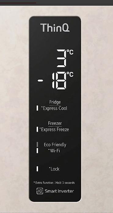 mini refrigerator: Холодильник LG четырёхдверный (French Door) с витринным окном — 9