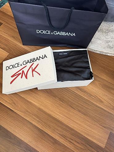 air jordan 4: Dolce & Gabbana SNK kişi/kadın krossovkası125 TƏCİLİ SATILIR — 1