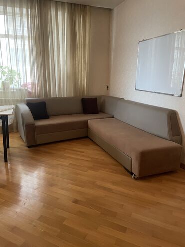 künc divan islenmis: Угловой диван, Б/у, Нераскладной, С подъемным механизмом, Ткань, Нет доставки