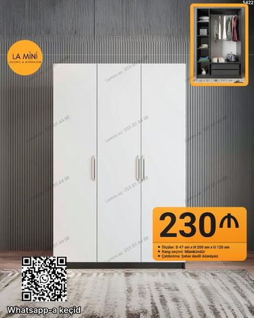 реставрация советской мебели: Düz dolab, Paltar üçün, Açılan, 3 qapılı