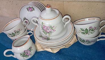 maca cayı: Çay dəsti — 2