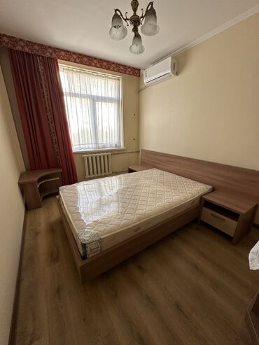 мебел буву: Продаётся новая кровать с матрасом 130/200 с тумбочками