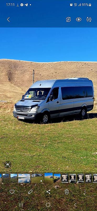 bws samurai: БУС НА ЗАКАЗ Пассажирский микроавтобус Mercedes-Benz Sprinter (длинная — 1