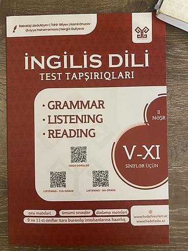 Məhsul: “İngilis dili – Test Tapşırıqları” (II nəşr) Təsvir: - V–XI