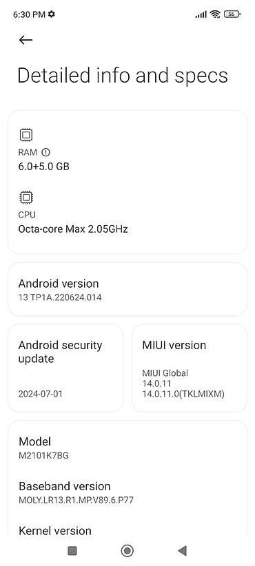 redmi note 17: Redmi 128 GB, rəng - Ağ, Barmaq izi — 2