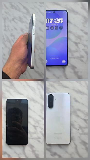телевизор купить в баку: Samsung Galaxy A36 5G, 256 ГБ, цвет - Белый, Отпечаток пальца — 1