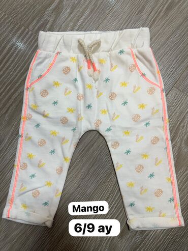 ag cins: Gündəlik şalvar, Qız üçün, 6 - 9 ay, Mango