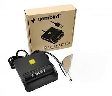 Druga oprema za računare i laptopove: Gembird ID connect CT400 – čitač pametnih kartica (USB 2.0) - Tip — 8