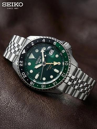 seiko 5 цена: Seiko 5 Sports GMT Automatic — стильные механические часы с функцией — 1