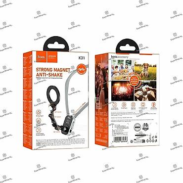 Другие аксессуары для мобильных телефонов: Магнитный держатель Hoco K31 MagSafe - крепление для смартфона на — 9