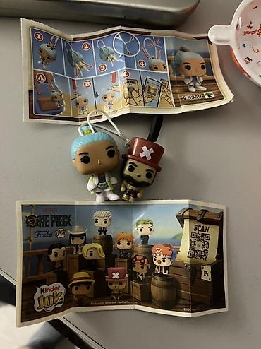 оригинальный лабубу: Обменяю -Коллекционные фигурки-брелоки Funko Pop x Kinder Joy — One — 1