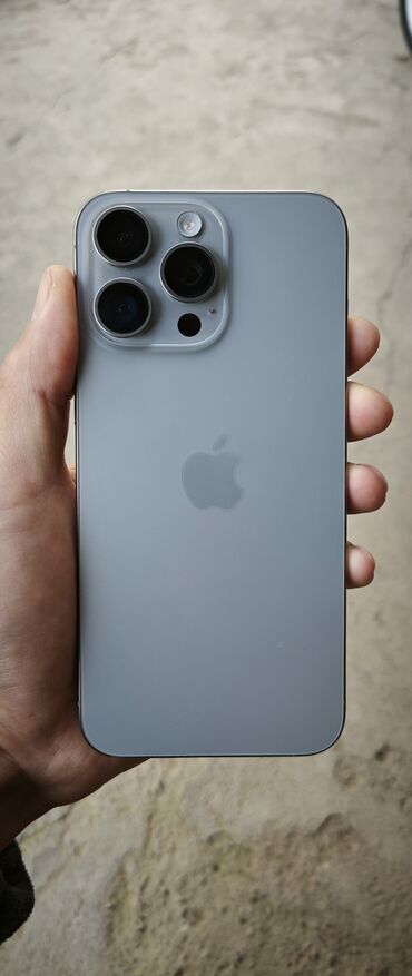 кухонные весы купить бишкек: IPhone 15 Pro, Б/у, 256 ГБ, Natural Titanium, Чехол, 90 %