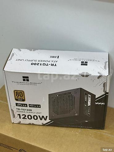 Комплектующие для ПК: Yeni ağzı bağlı qutu. Digər firmalarda mövcuddur. 💠Model: TG-1200 — 1