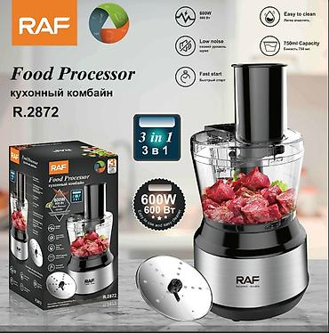 raf mikser: №9559 — RAF R.2872 Mətbəx kombaynı, 600W, 0.75L Kateqoriya: Mətbəx — 3