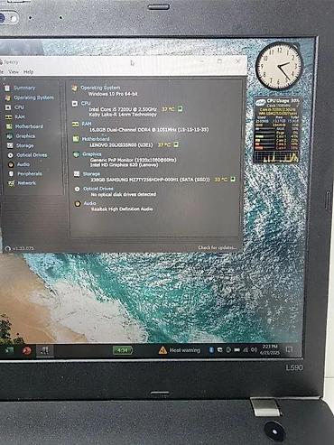Lenovo: Lenovo Thinkpad 16GB SSD Kamera HDMI Procesor I5 FHD. Pogledajte moje — 7