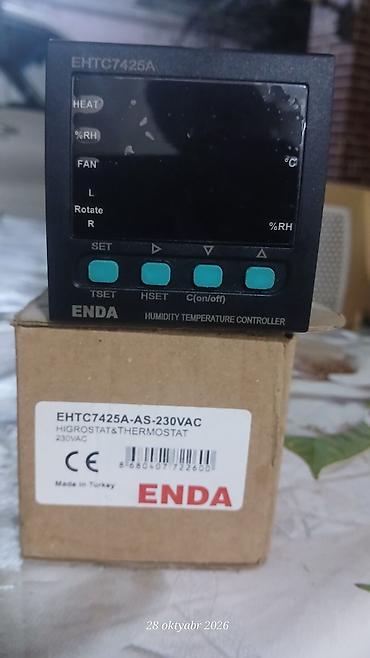 elantra termostat: ENDA EHTC7425A-AS-230VAC – Higrostat və Termostat (Humidity — 1