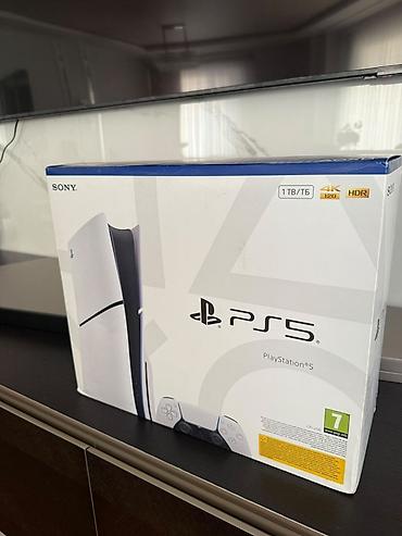 5 1: Sony PlayStation 5 (PS5) oyun konsolu - Saxlama həcmi: 1 TB - 4K 120 — 1