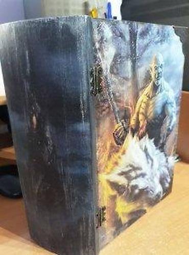Kuća i bašta: HOBBIT DRVENA KUTIJA ZA NAKIT NOVA KNJIGA-KUTIJA AKCIJA | Cene nisu — 8
