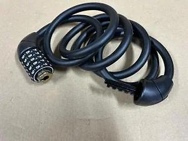 Dodaci za bicikl: Katanac za bicikl sa šifrom – 5-cifarski - Sigurnosni spiralni kabl — 7