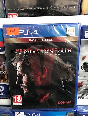 PS4 oyunu: Metal Gear Solid V: The Phantom Pain – Day One Edition - lalafo.az -da PS4 oyunu: Metal Gear Solid V: The Phantom Pain – Day One Edition -