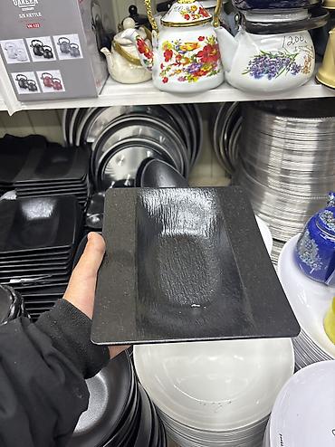 Другие товары для кухни: Меламиновая посуда для кафе и ресторанов — черная коллекция - — 13