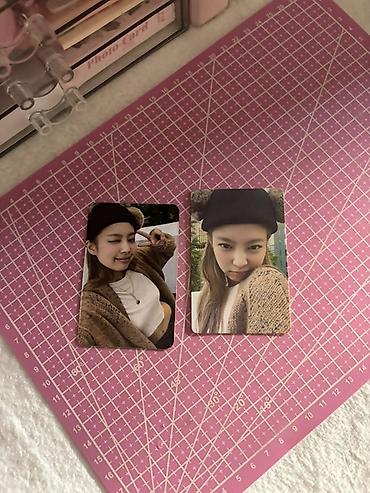 Искусство и коллекционирование: KPOP JENNİE BEAR PC SET SERFELİ hediyyeli - Məhsul: 2 ədəd foto kart — 1