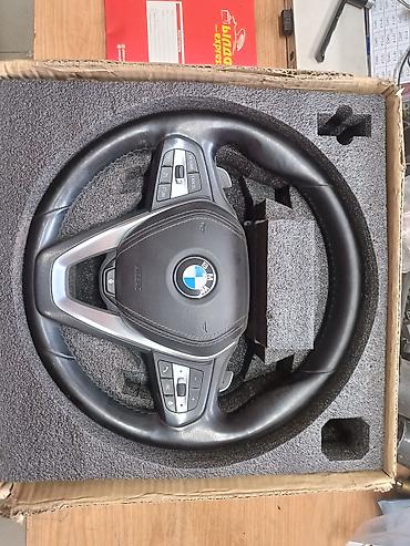 Руль BMW с подушкой безопасности и мультифункциональными кнопками