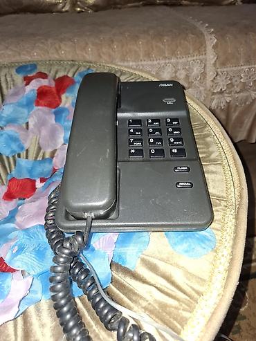İki ədəd simli masaüstü telefon 1) Posantel KXT-3685 (ağ) - DTMF