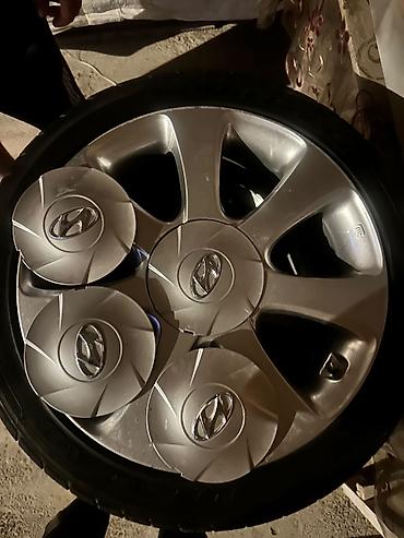 kia ehtiyat hisseleri sumqayit: İşlənmiş Disk təkər Hyundai 215 / 45 / R 17, 5 Boltlu — 8