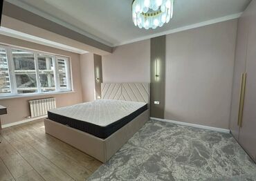 квартира нуртилек курулуш: 2 бөлмө, 57 кв. м, Элитка, 5 кабат, Дизайнердик ремонт