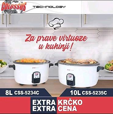 gavran za sporet: 🤩🤩🤩COLOSSUS Aparat za kuvanje ✅️8l - 6290 din ✅️10l - 7990 din — 1