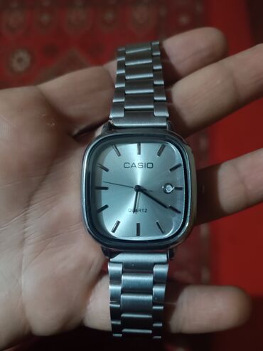 tek qaş üzüklər: Qol saatı, Casio, rəng - Gümüşü
