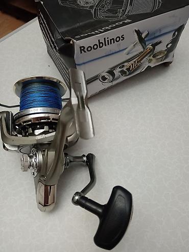 balıq toru: Rooblinos fırlanan balıqçılıq çarxı - Brend/model: Rooblinos (qutusu — 3