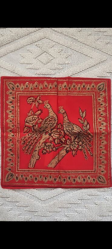 Tekstil: Yastıq üzü 40 x 40 sm, Pambıq