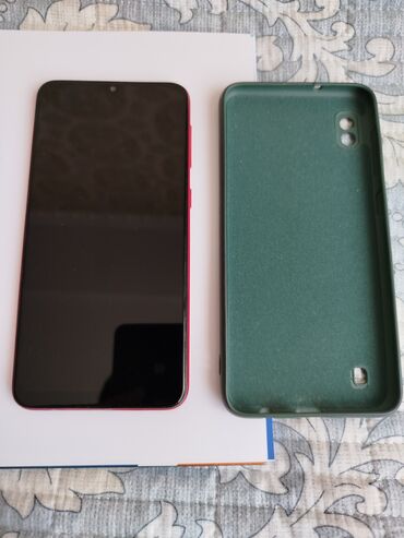 телефон samsung a10: Samsung A10, Б/у, 32 ГБ, цвет - Красный, 2 SIM