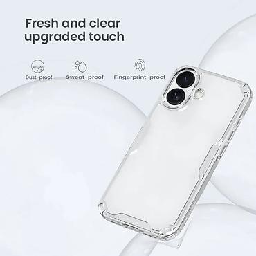 Maske i futrole za telefone: Futrola NILLKIN Nature Pro za iPhone 17 (6.3) bela. Uz brzu dostavu i — 6