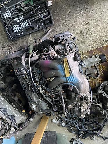 Двигатель Subaru (оппозитный бензиновый, атмосферный). Полный мотор в
