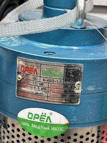 электронасос: Погружной электронасос ОРЁЛ QD 4‑40/2‑1.1 Назначение: - Перекачка — 2