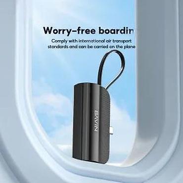 Eksterne baterije: Bavin mini power bank sa integrisanim konektorima Kompaktan prenosivi — 14