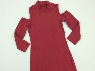 bordowa spódnice rozkloszowane: Dress, 2XS (EU 32), SinSay, condition - Good