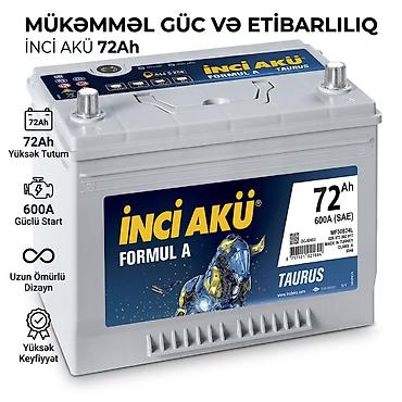 pajero mini: Inci Akü, 72 ah, Orijinal, Türkiyə, Yeni — 1