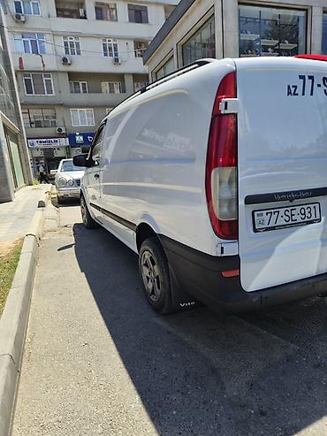 фургоны категории б: Mercedes-Benz Vito yük mikroavtobusu - Korpus: ağ rəngli, qapalı yük — 6