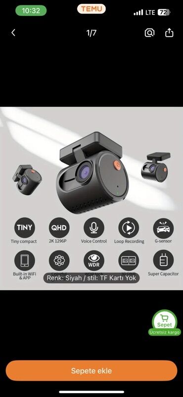 maşin üçün kamera: Videoreqistratorlar, Yeni, Avtomatik, 32 gb, Çin