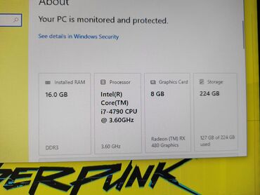 Desktop računari i radne stanice: Gejmer Intel i7 4790 /16Gb /SSD plus HDD/RX 480 8Gb Povoljno — 18