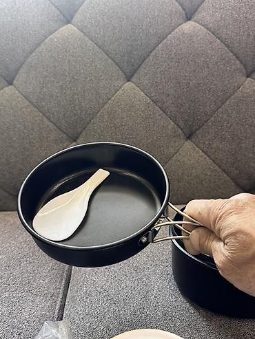 Наборы посуды для готовки: Полевой набор посуды для готовки WILD COOKING SET HM166-C3 Компактный — 15