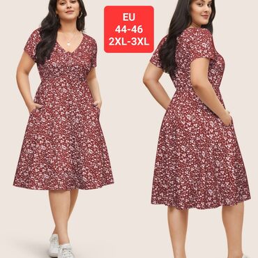 srebrni lanac sa krstom cena: 2XL (EU 44), bоја - Crvena, Kratkih rukava