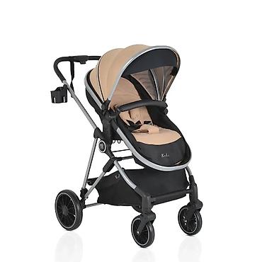 Kolica za bebe: KOMBINOVANA KOLICA ZA BEBE Kali – Khaki (SKU: CAN6151-70) Lagana 2u1 — 11