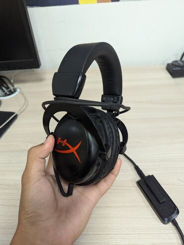 микрофон для игр: C HyperX Cloud II (красный) ваш звук станет еще лучше. Мощная