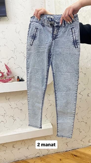 Digər qadın geyimləri: Qadın geyimləri paketi 1) Cins sarafan - Ölçü: S - Ön hissədə cib — 22